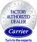 Carrier Factory Authorized Dealer